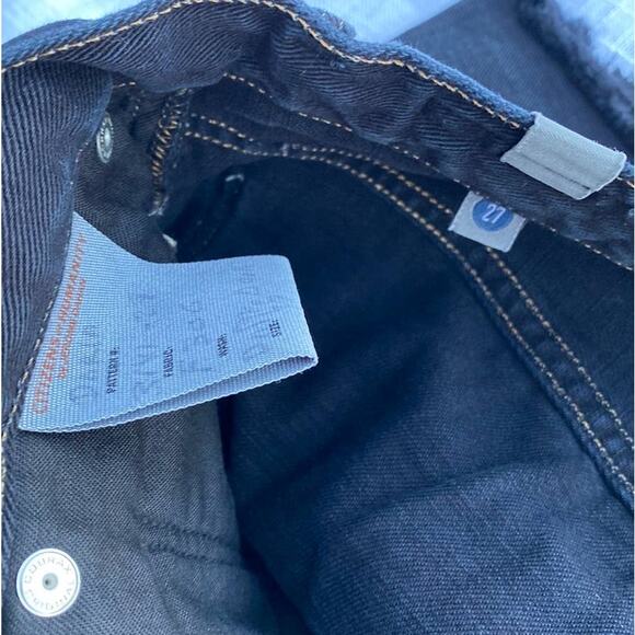 New Citizens Of Humanity Daria Black Distressed Cut Off Jean Denim Mini Skirt 27 - Picture 10 of 11